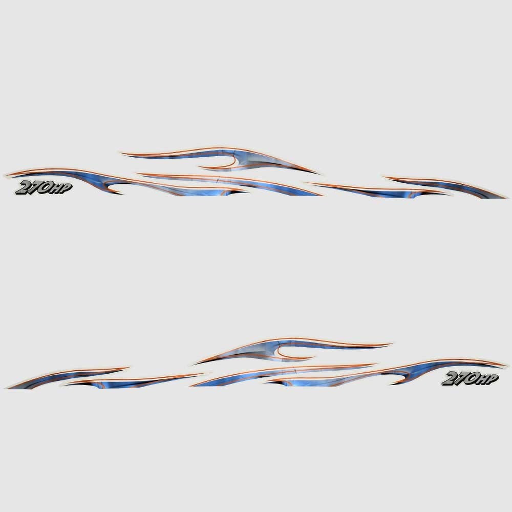 Yamaha Boat Graphic Decal 270 HP Set of 2 by Yamaha