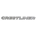 Crestliner Boat Decal Metallic Silver Black by Crestliner