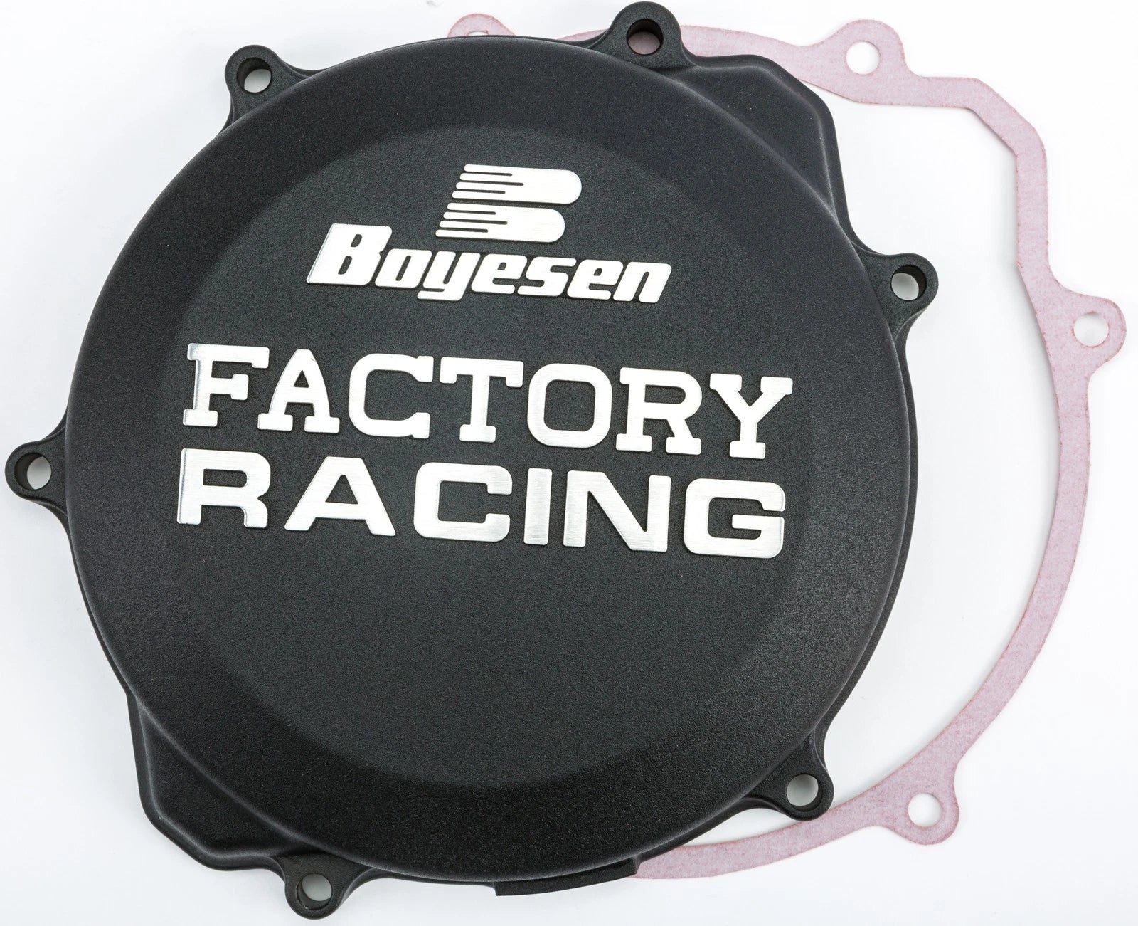 Boyesen Factory Racing Clutch Cover Black Fits Yamaha Yz250x & Yz250