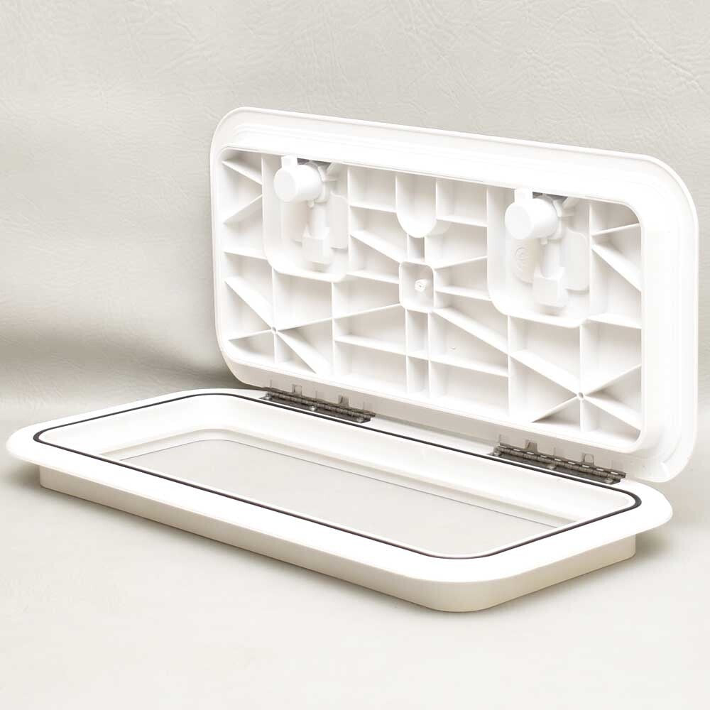 Innovative Boat Deck Hatch 520-065 Polar White 9 x 19 Inch by Innovative