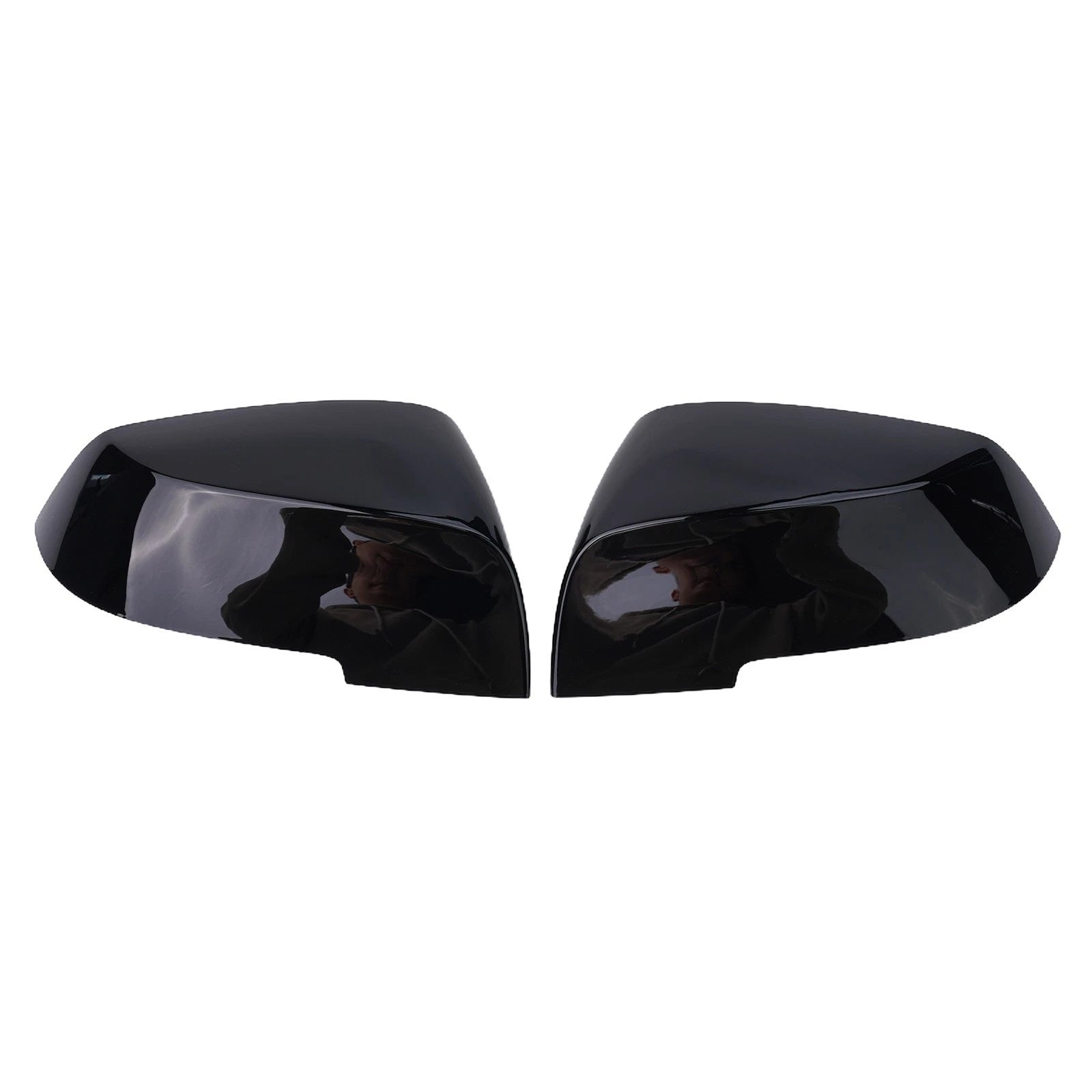Gloss Black Rear Wing Mirror Cover Cap For F20/f21 F22 F30 F32 F36 F87