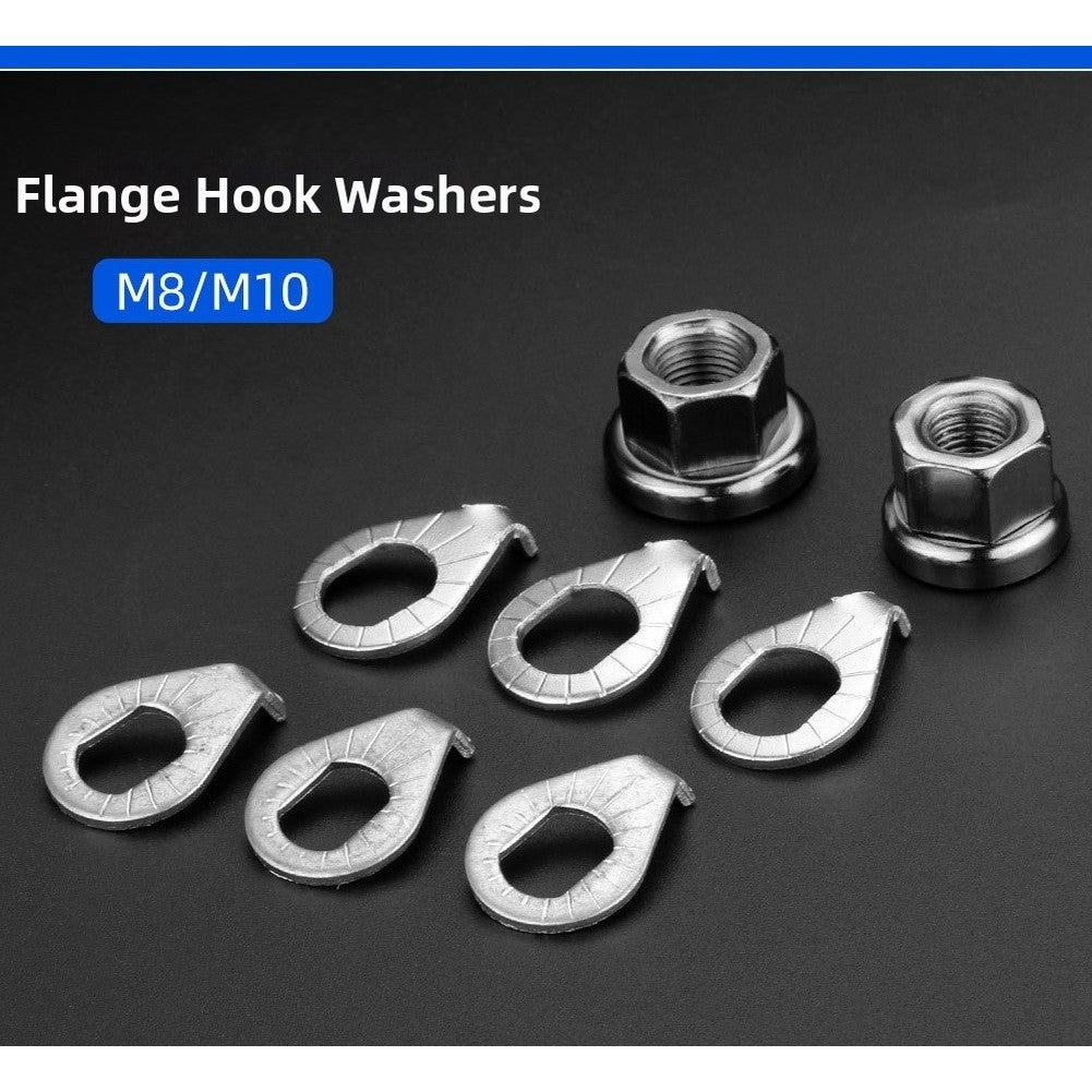 Bicycle Hub Washer Secure Fastening Design