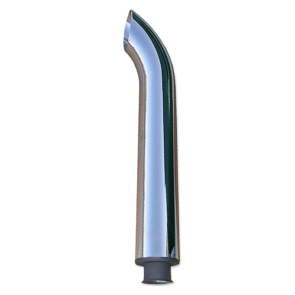36" Chrome Exhaust Stack W/ Bend Fits John Deere 3010 3020 4010 4020