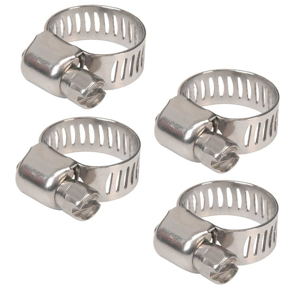 Boat Fuel Line Hose Clamps Stainless Steel Size 6