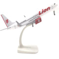 1:350 Diecast Alloy Lion Air B737 Airplane Model Souvenir Static