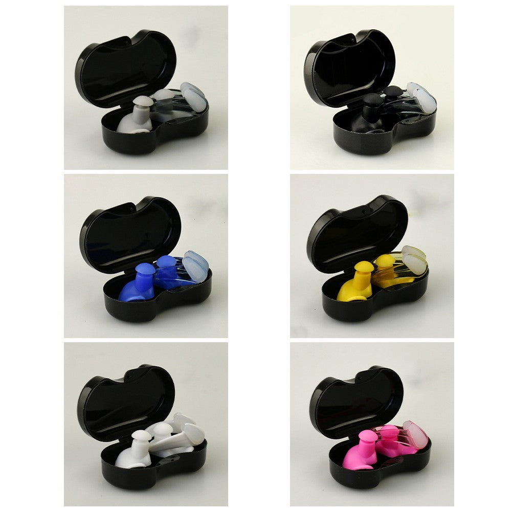 Ear Silicone Swimming Yellow Pink
