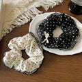 Lace Scrunchie Hair Bow Thick Hair Friendly