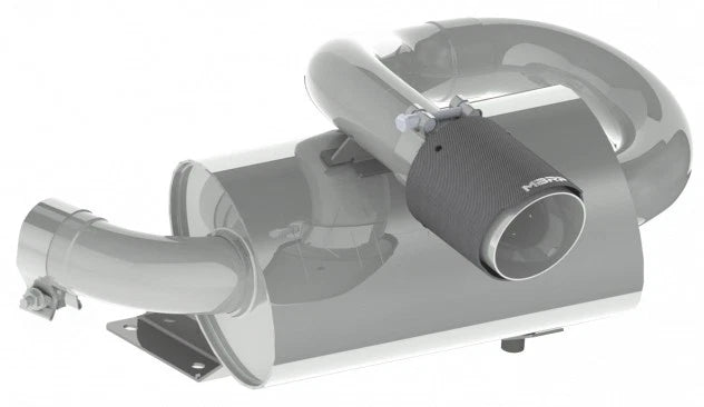 Mbrp Single Slip-on Center Exit Muffler For Can-am Maverick 1000