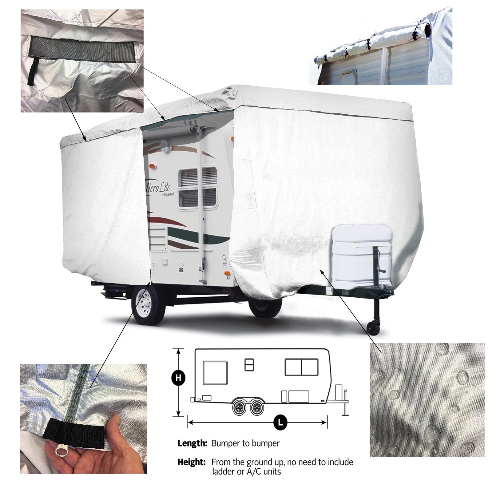 Shieldall™ Gulf Stream Streamlite 25bhs 25tss Camper Trailer Traveler