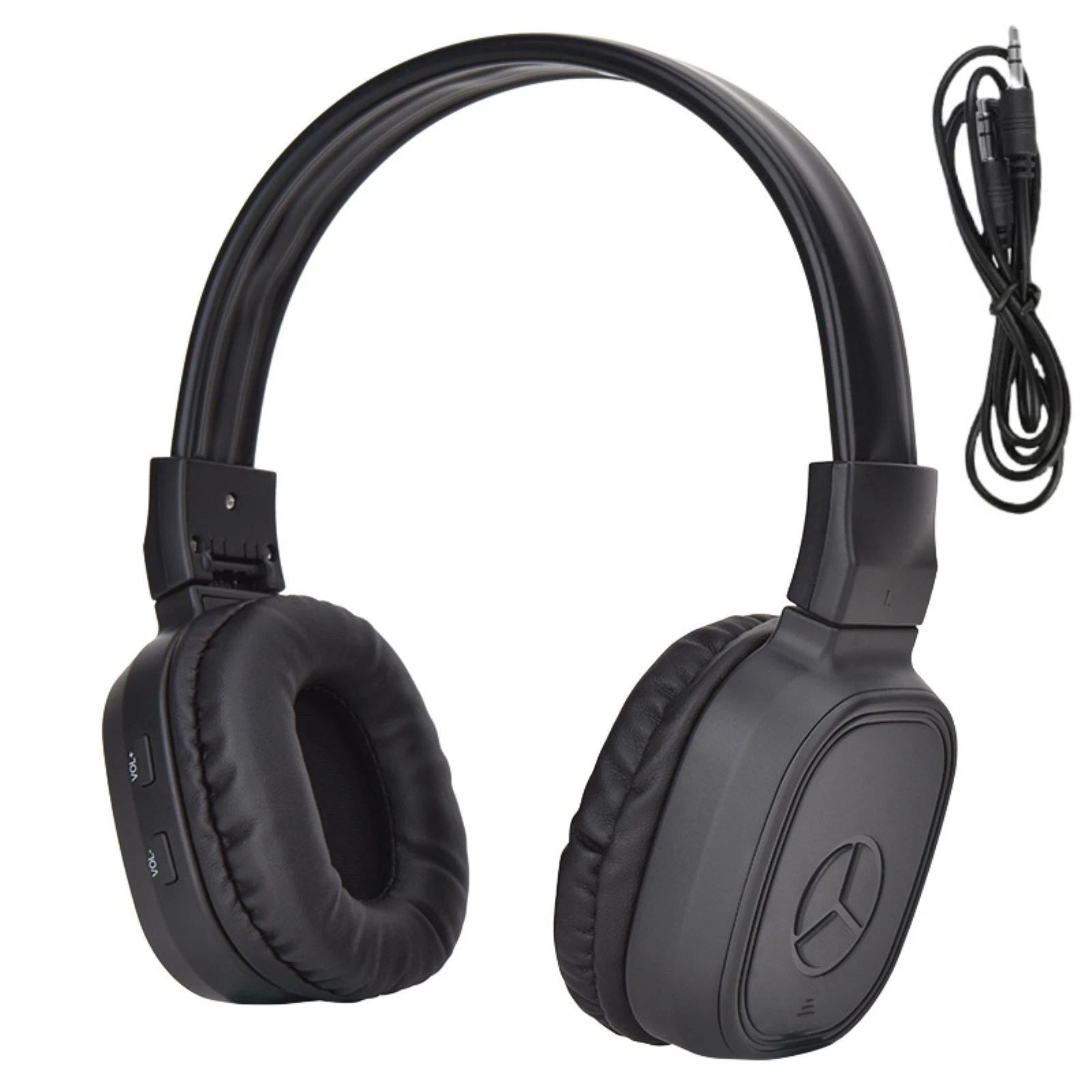 Portable Wireless Fm Radio Headset With An Automatic Search And Store