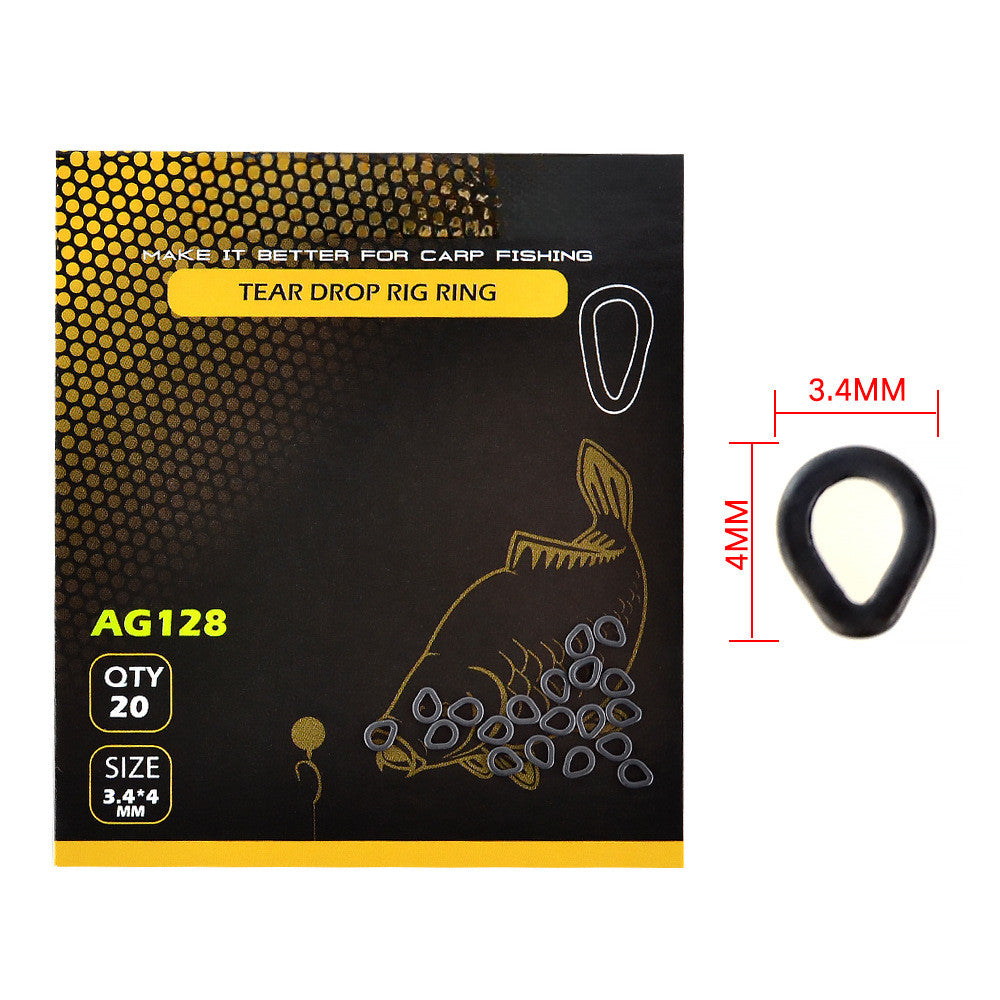 Tear Drop Rig Rings for Carp Fishing