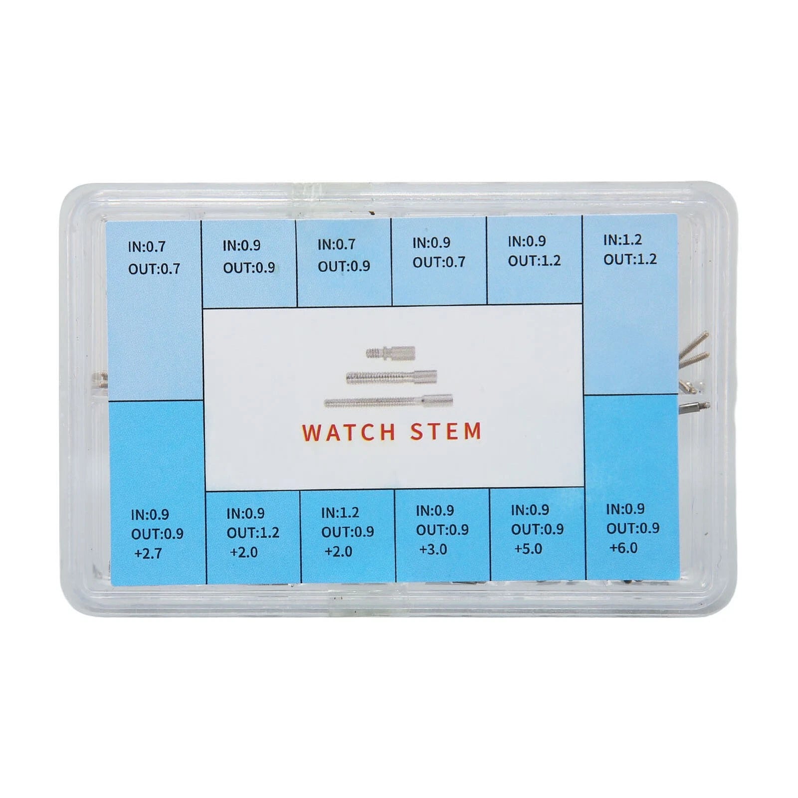 12 Sizes Watch Winding Stem Extender Watch Stem Extender Repair Part