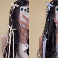 Double Ponytails Bow Hair Accessory