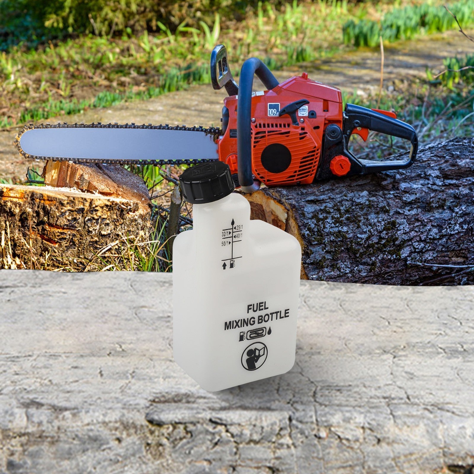 Fuel Mixing Bottle Professional Landscapers DIY Use