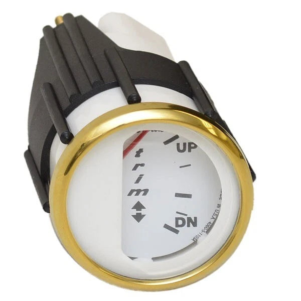 Faria Boat Trim Gauge Gpc037a | Mercury Yamaha 2 Inch Euro Sport Gold