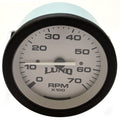Teleflex Boat Tachometer Gauge 3 3/4 Inch Gray Black by Teleflex