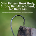 Dragon Scale Hooks for Bait Fishing