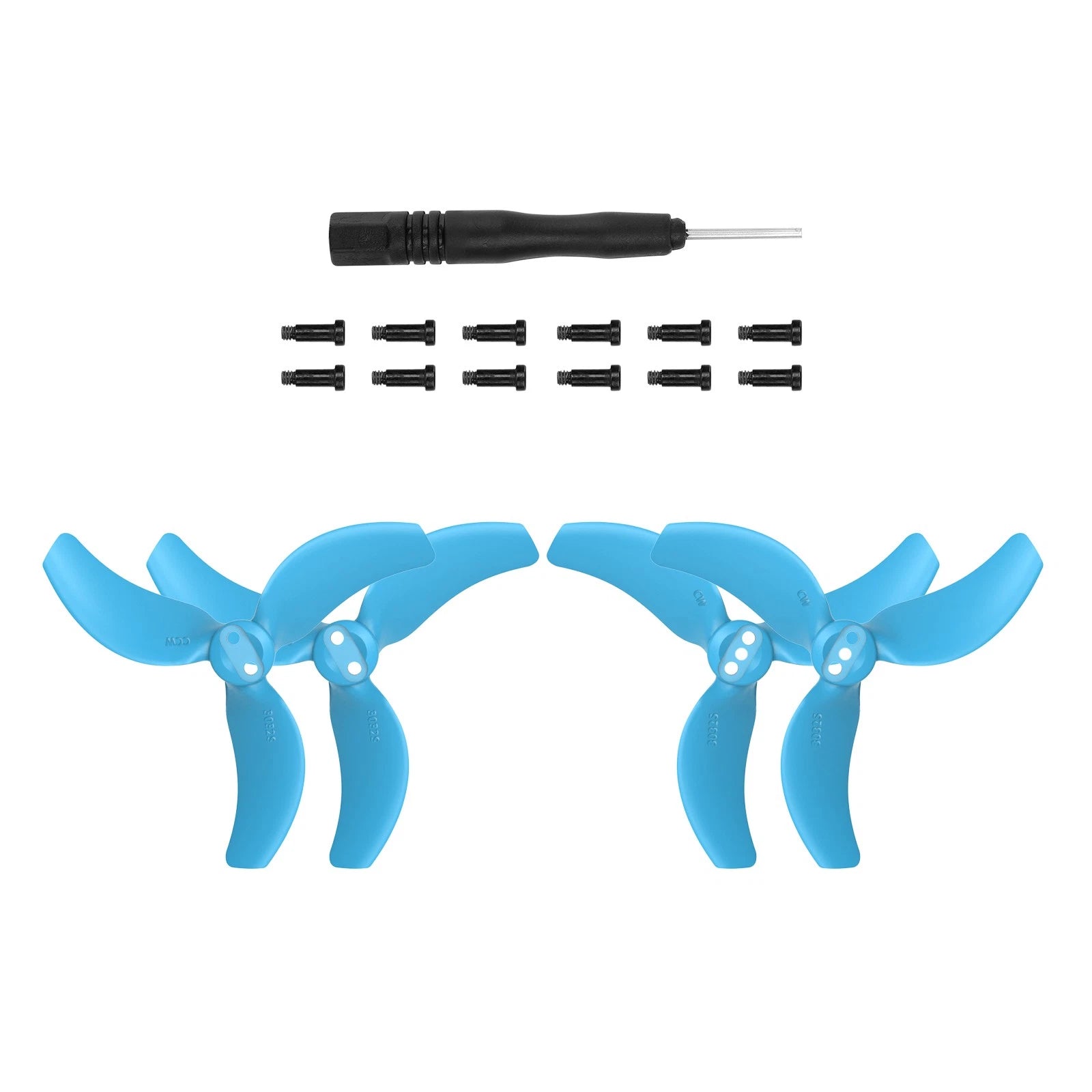 Blue Lightweight 3032s Propellers Blades Props Parts For Dji Avata