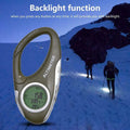 8 In 1 Digital Altimeter Barometer Thermometer For Hiking Climbing