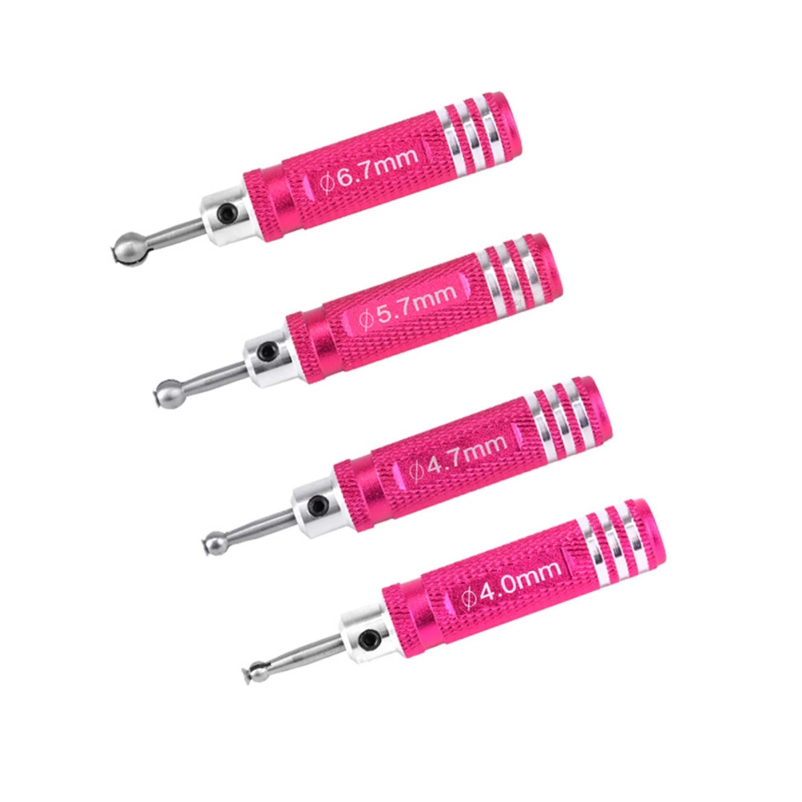 4.0/4.7/5.7/6.<wbr/>7mm Aluminum Alloy Ball Head Reamer Driver Rc Car