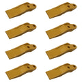 Set Of (8) Bucket Teeth 1324720 Fits Caterpillar 906k 906m 907k 908k