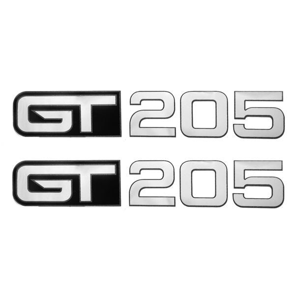 Model Decals Glastron GT 205 Silver Stickers by Glastron