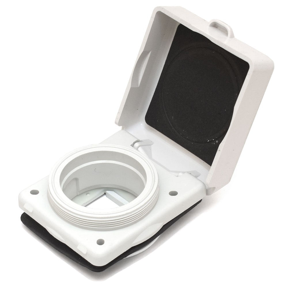 Inlet Cover Hubbell 3 3/4 x 3 3/8 Inch by Hubbell