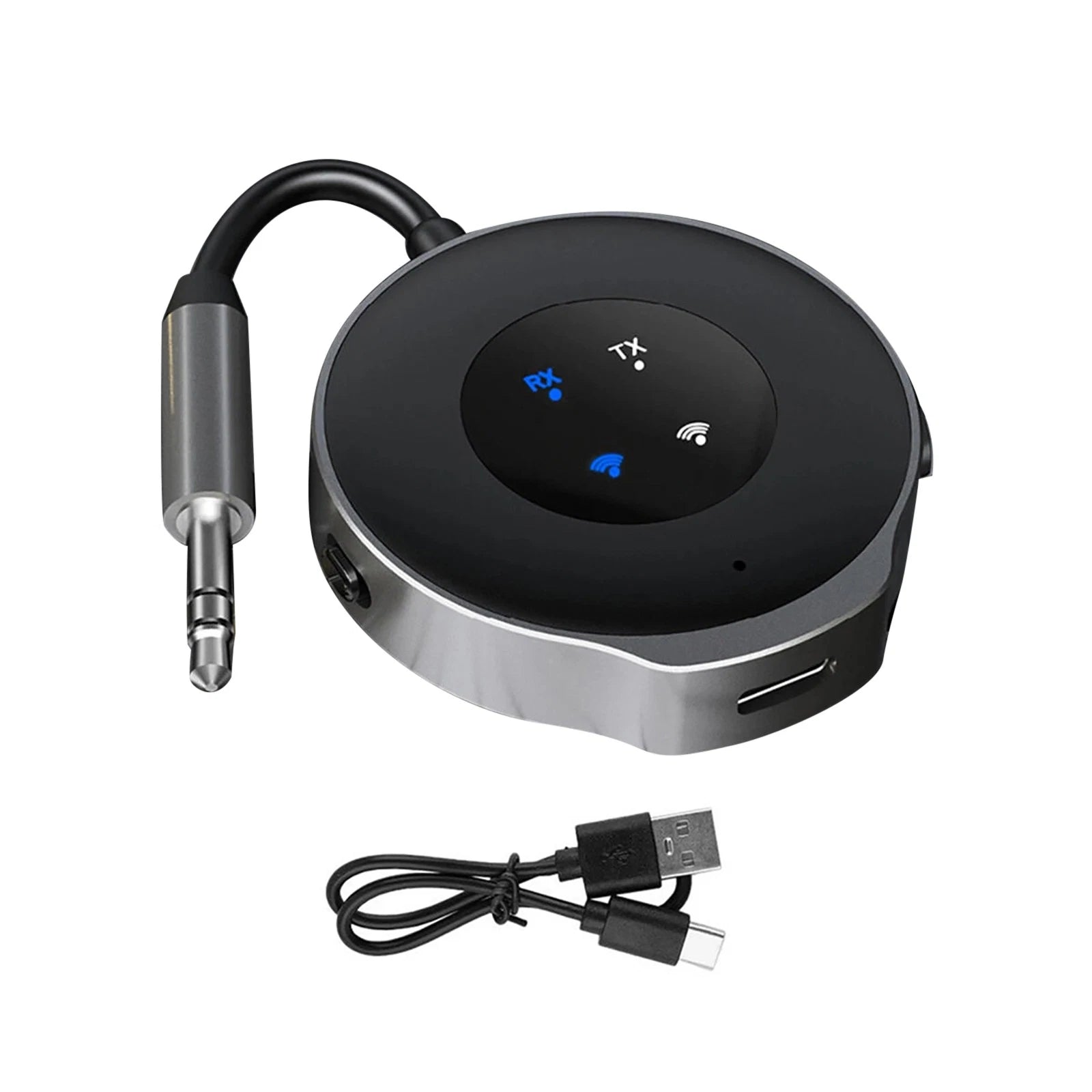 New Bluetooth 5.3 Wireless Transmitter Receiver Car Aux Audio Adapter