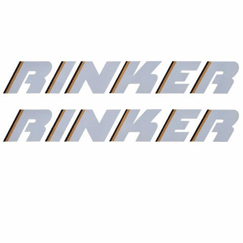 Brand Decals Rinker Gray Black Gold