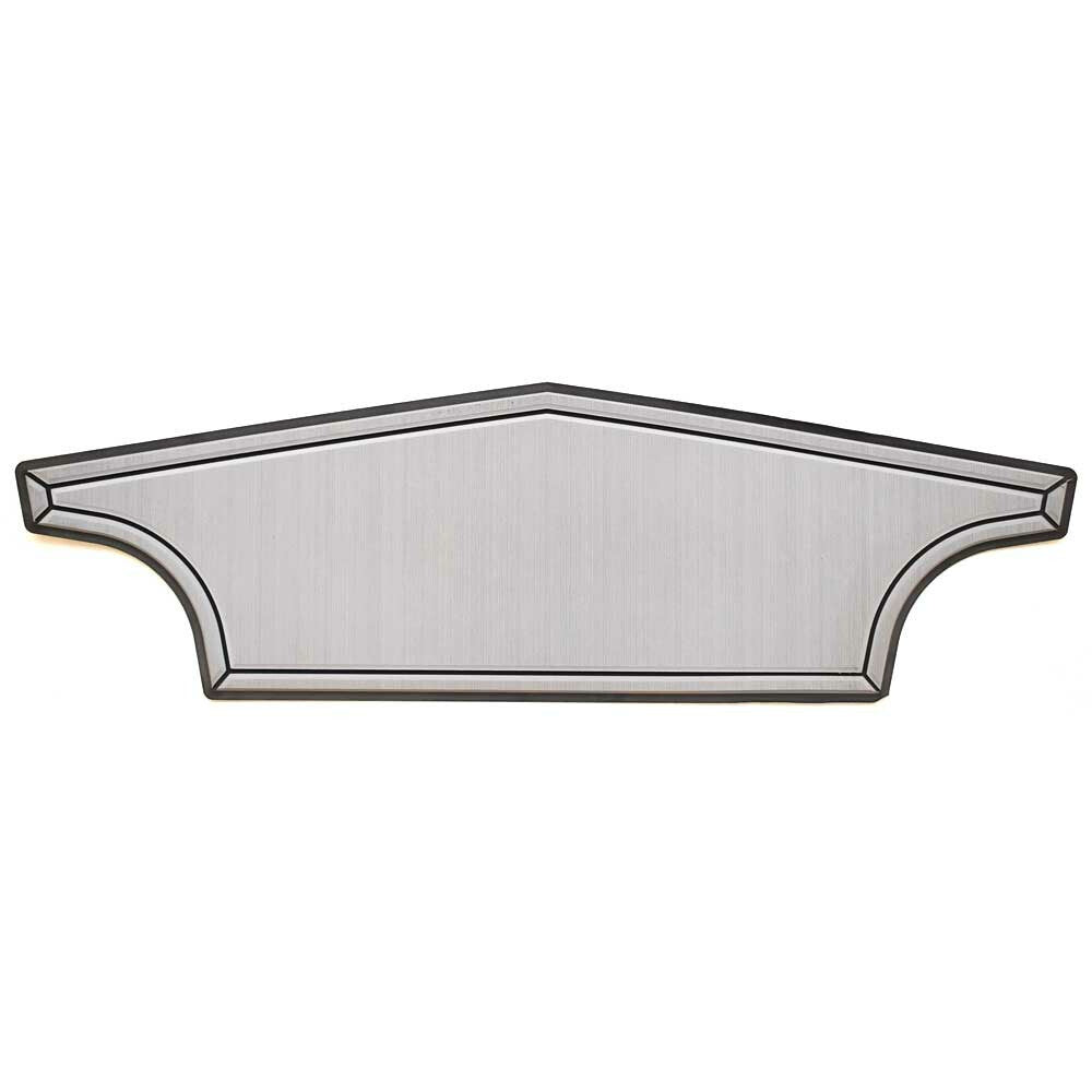 Supreme Boat Raised Decal 21 x 2 1/2 Inch Metallic Black by Supreme