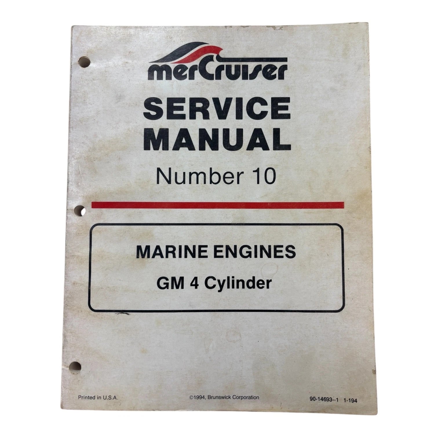 Mercruiser 90-14693--1, Gm 4 Cylinder Service | Hook & Hull Co