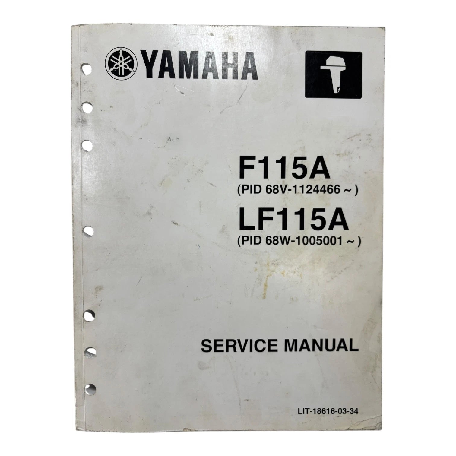 Yamaha Lit-18616-03-3<wbr/>4, F115a/lf115a Service Manual (2011)