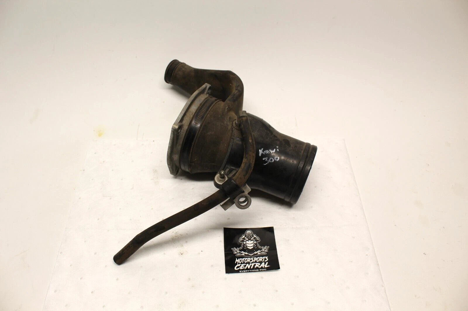 Kawasaki Js 300 300sx Sx Steering Nozzle W/ Exhaust Hose Neck Nozzle