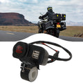 Charger Part Charger Dc12v-24V Dual Usb Led Display Motorcycle Pp