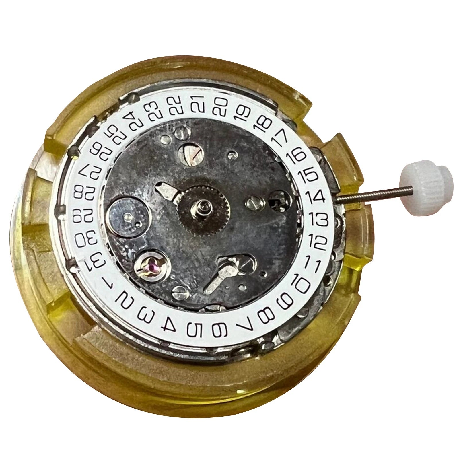 26mm Date At 3 Automatic Dg4813 Mechanical Movement Silver Plated 3