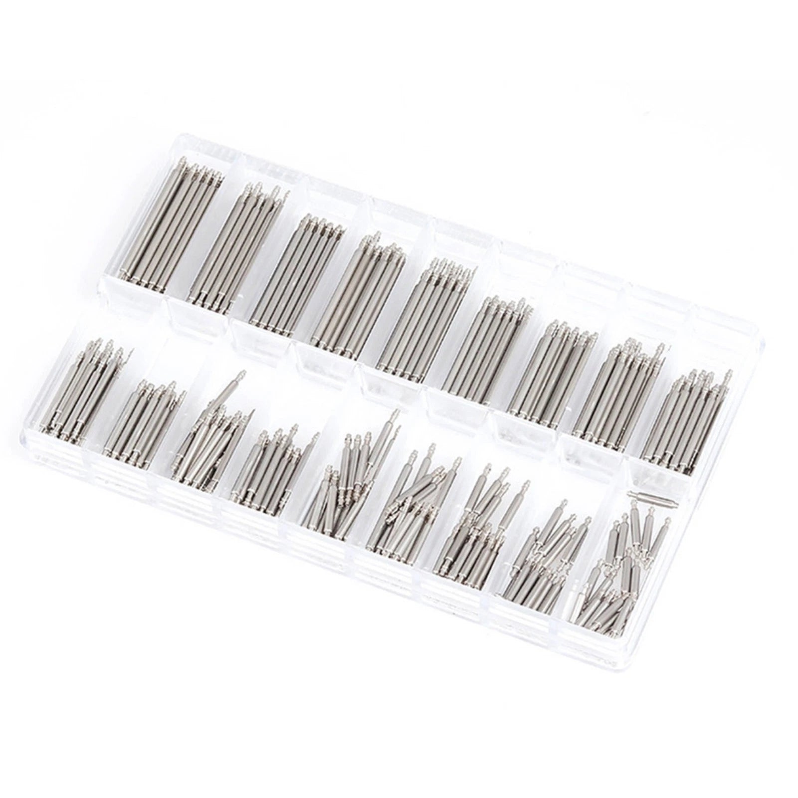 8mm-25mm Watch Spring Bars Strap Link Pins Stainless Steel Repair Kit