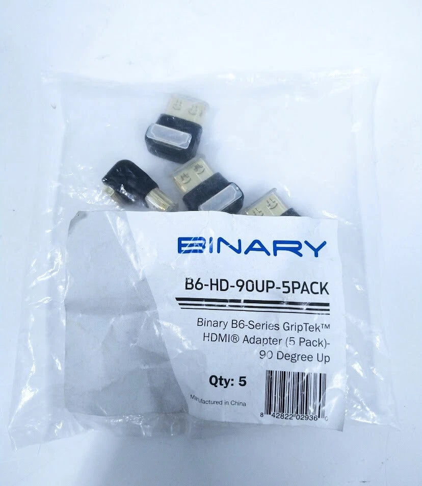 Binary B6-hd-90, B6 Series Griptek Hdmi Adapter, 90 | Hook & Hull Co