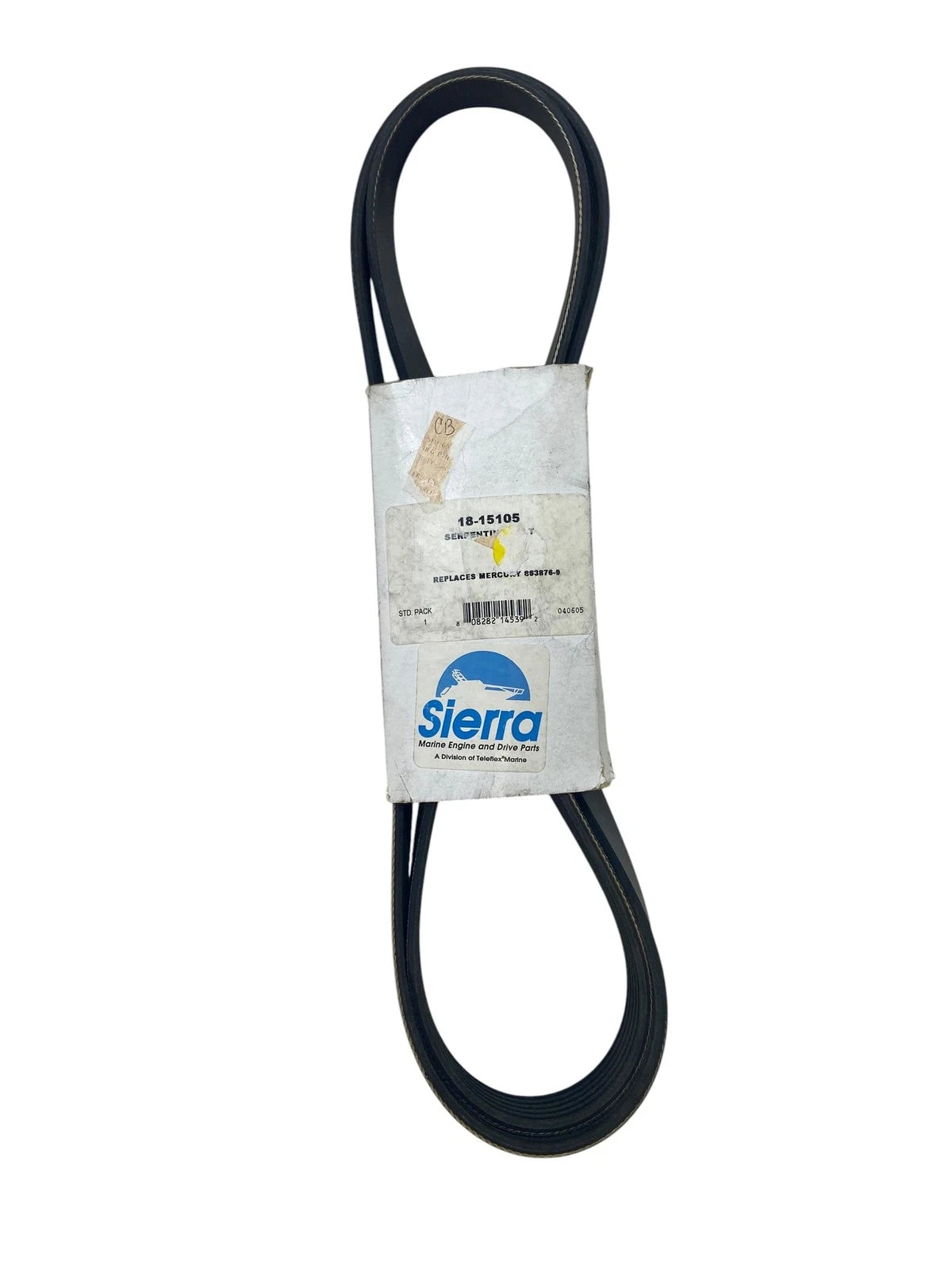 Sierra 18-15105, Serpentine Belt For Mercury 57-863876-9 (33.5")