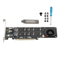 2280 Ssd Expansion Split Card Raid 0 Mode Supports 4 Nvme M.2 Ph44