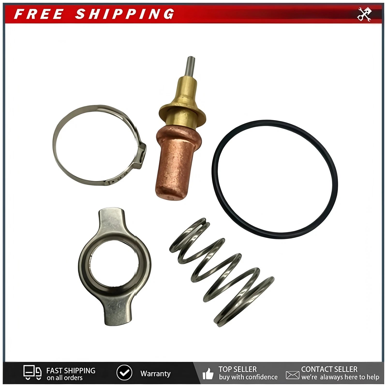 143℉ Thermostat For Mercury 135 150 175 200 225 250 275 300 350 400