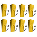 8 Pk Tooth Pin & Retainer Fits Caterpillar 213b 214b 214b Ft 215 215b
