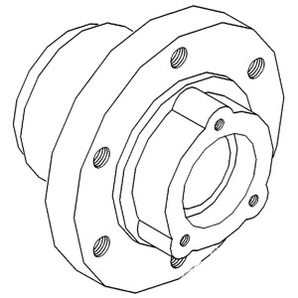 6 Bolt Front Wheel Hub Fits 400 Super M 223311