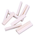 Acoustic Bass Classic Guitar Ukulele Bridge Saddles 52*10*6mm Bone
