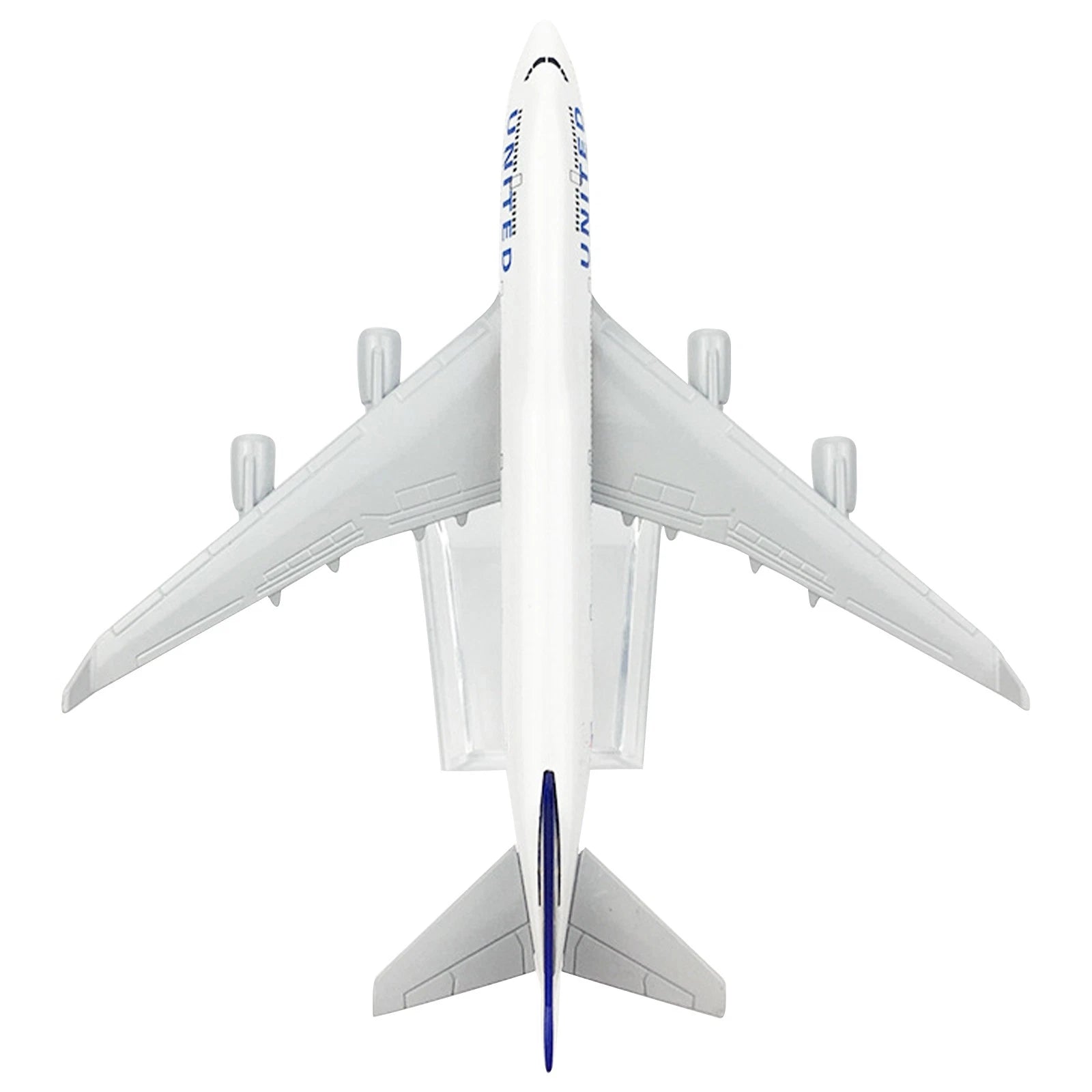 16cm United Airlines B747 Model Plane 1/400 Alloy Diecast Airplane