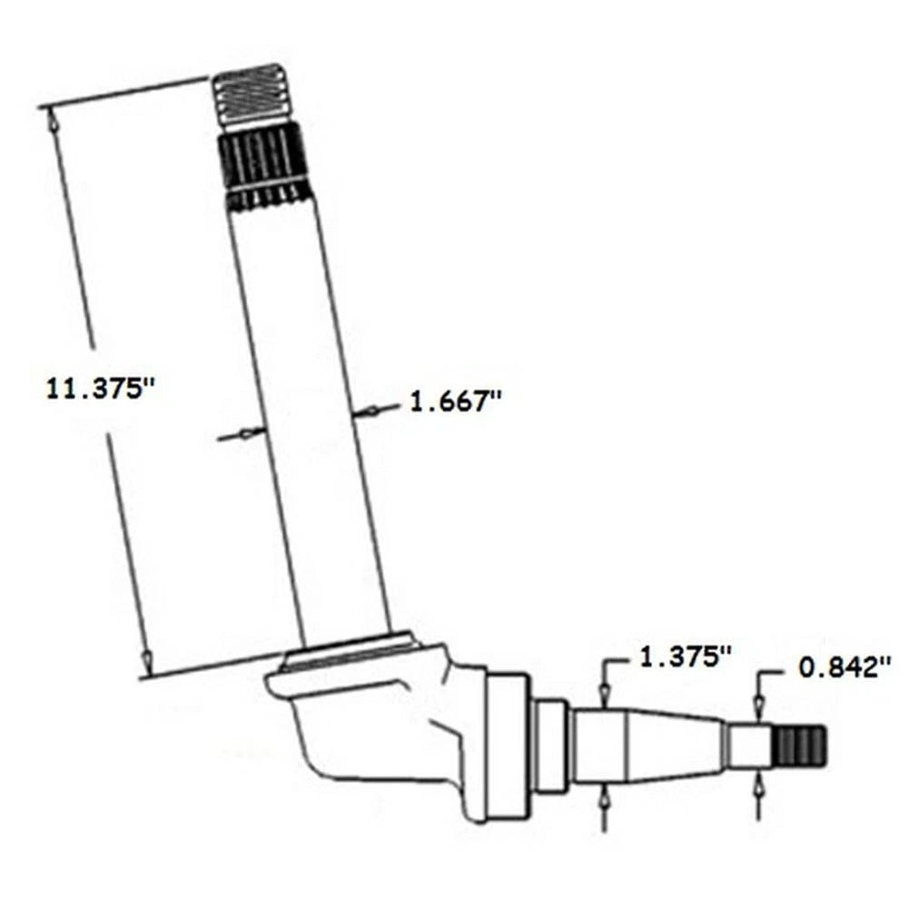 Lh/rh Spindle 406265r92 Fits Case/internati<wbr/>onal Applications