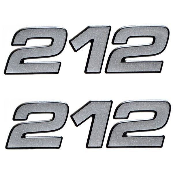 Mako Boat Brand Decals Silver Sticker Pair by Mako