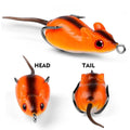 Realistic Frog Lure with Weedless Hook System