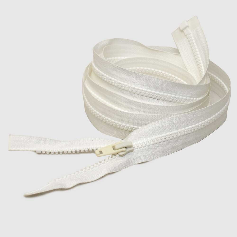 YKK Fastening Boat Zipper White 72 Inch by YKK