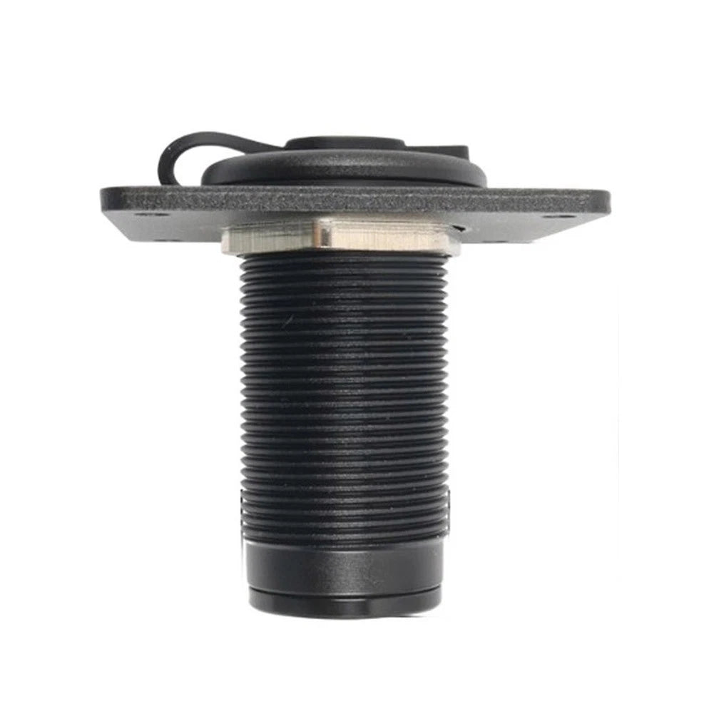 Female-to-fema<wbr/>le Waterproof Wall Socket Aluminum Alloy Black