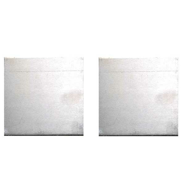 Boat Backing Plate Aluminum 4 x 4 Inch Pair